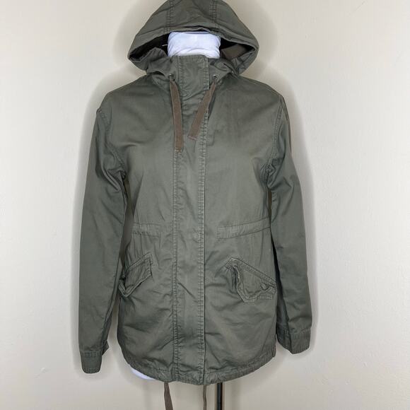 American Rag Utility Jacket SMALL Green Field Outdoor Drawstring Safari Gorpcore - Picture 1 of 8